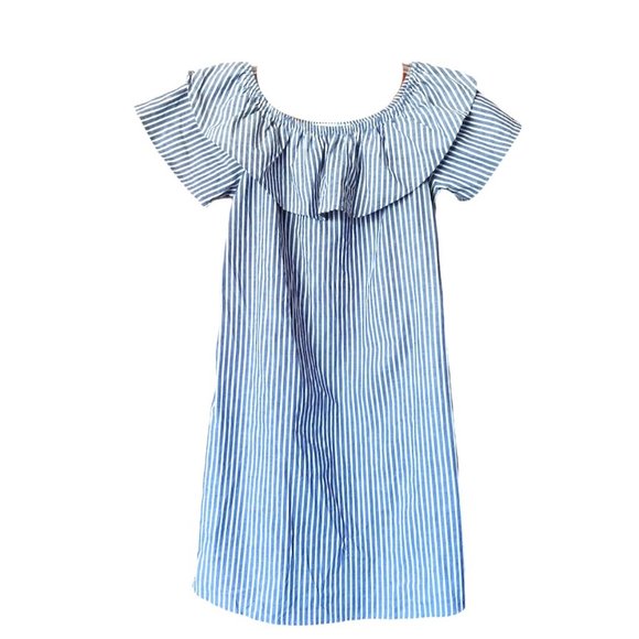 Anthropologie Potter’s Pot Striped Dress - Picture 1 of 6